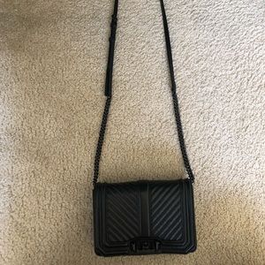 Rebecca Minkoff Chevron Quilted Love Crossbody